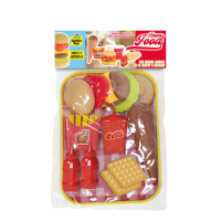 HAPPY FOOD BANDEJA C/10PÇS 19CM 526